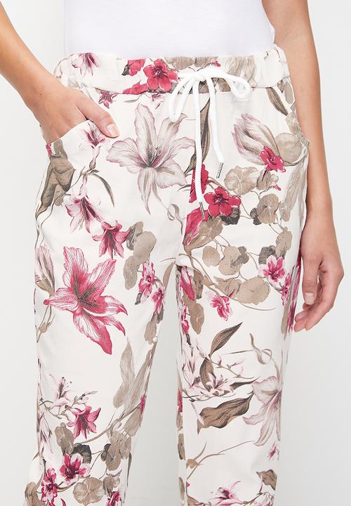Stella Morgan - Italian Made Creased Printed Jogger