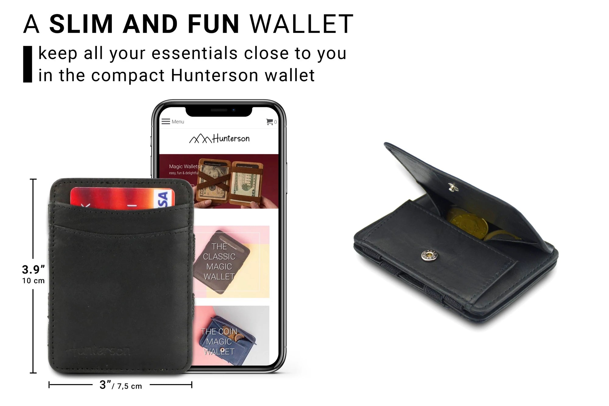 Hunterson - Magic Coin Wallet