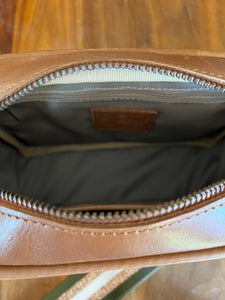 Yellow Duck - Leather Bowler Bag / Tan